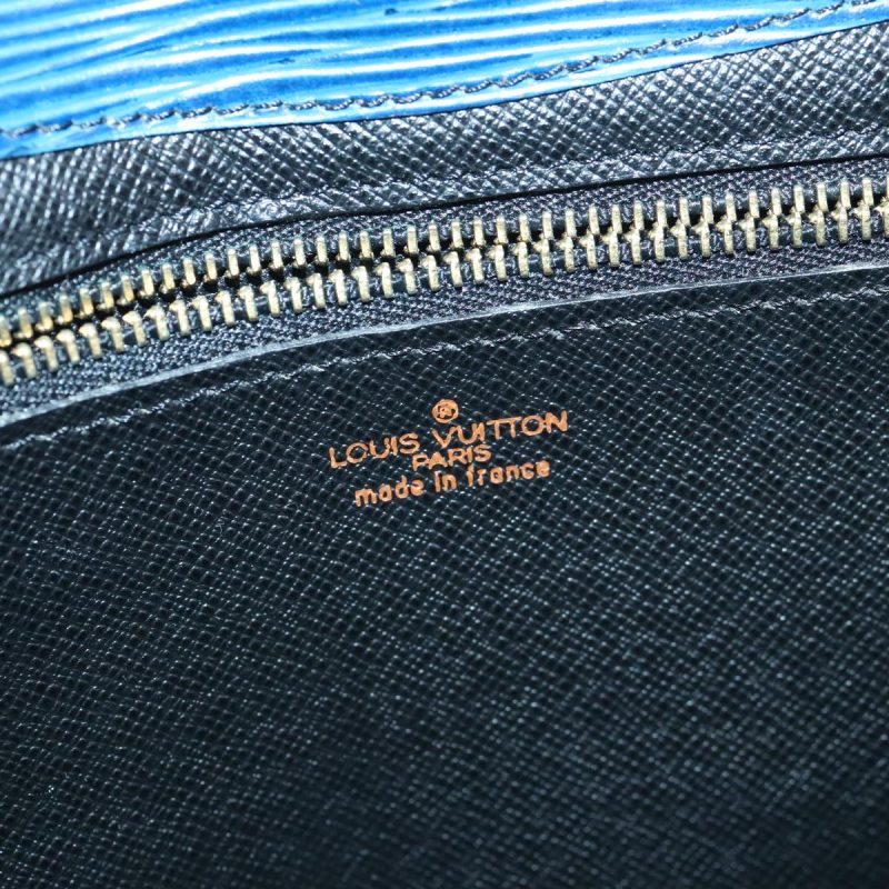 Louis Vuitton Epi Art Deco Clutch Bag Blue M52635  89834 - Image 9