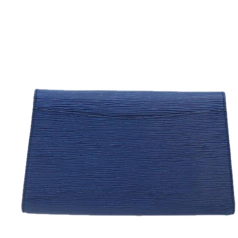 Louis Vuitton Epi Art Deco Clutch Bag Blue M52635  89834 - Image 2