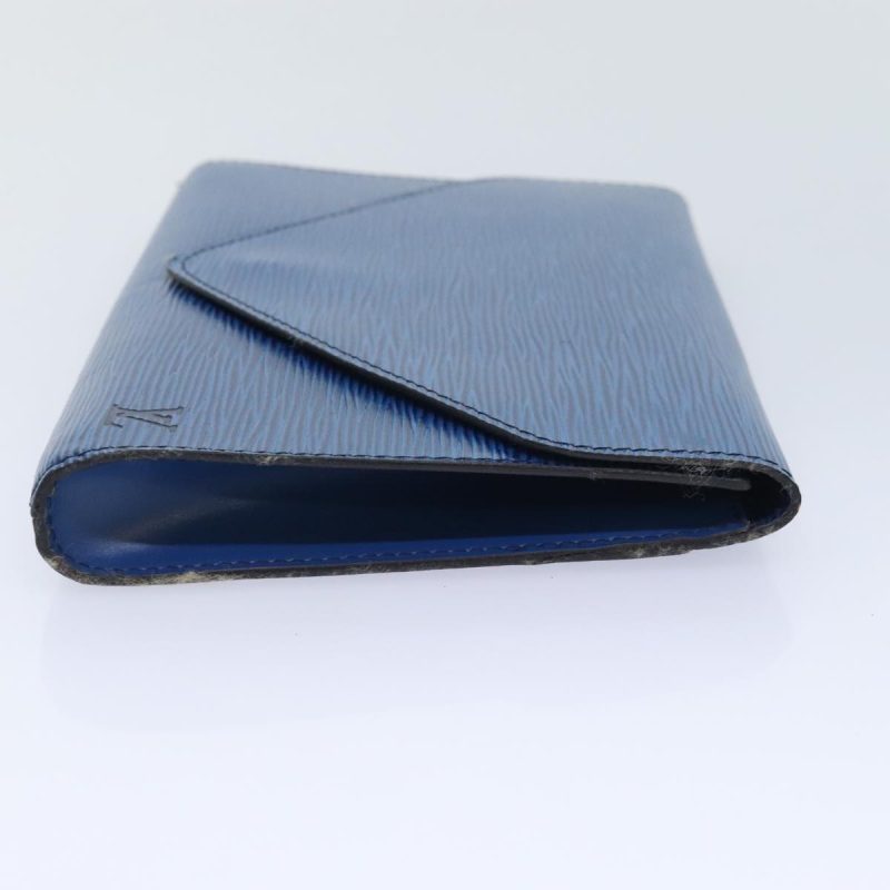 Louis Vuitton Epi Art Deco Clutch Bag Blue M52635  89834 - Image 4