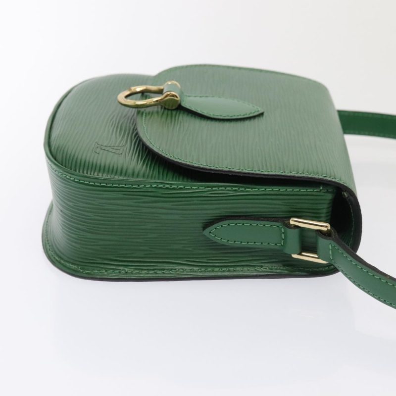 Louis Vuitton Epi Saint Cloud PM Shoulder Bag Green M52214  89835 - Image 3