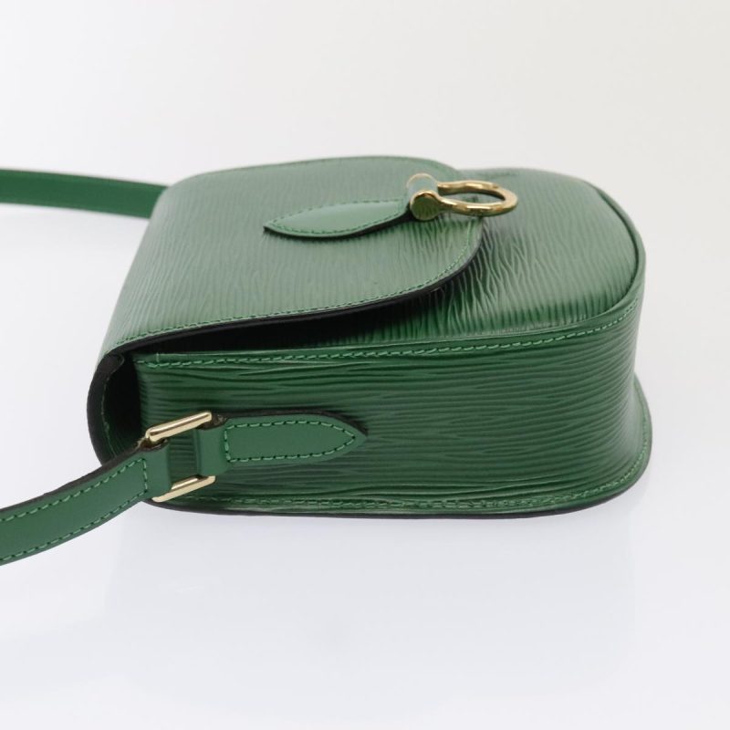 Louis Vuitton Epi Saint Cloud PM Shoulder Bag Green M52214  89835 - Image 4