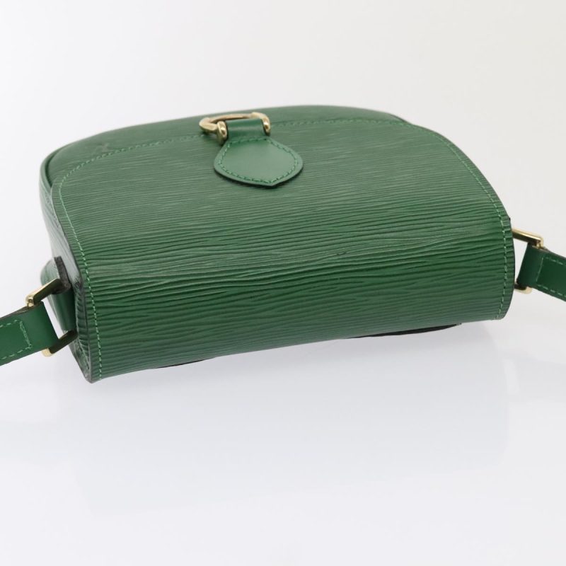 Louis Vuitton Epi Saint Cloud PM Shoulder Bag Green M52214  89835 - Image 6