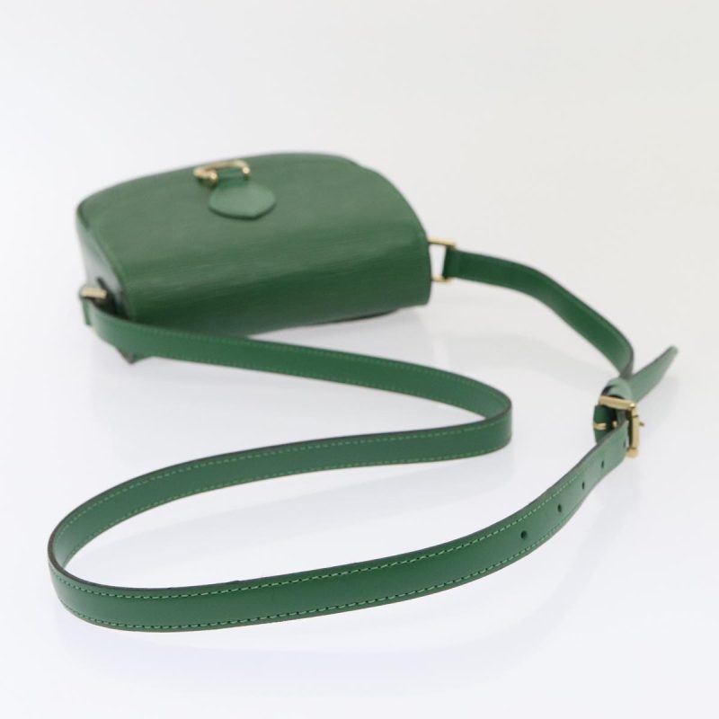 Louis Vuitton Epi Saint Cloud PM Shoulder Bag Green M52214  89835 - Image 7