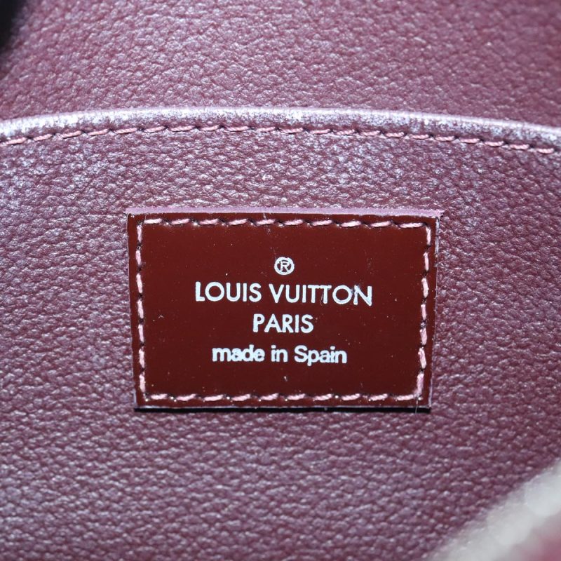 Louis Vuitton Epi Electric Pochette Cosmetic Pouch Prune M40645  89837 - Image 9