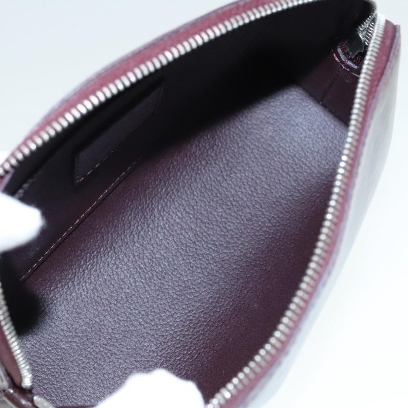 Louis Vuitton Epi Electric Pochette Cosmetic Pouch Prune M40645  89837 - Image 10