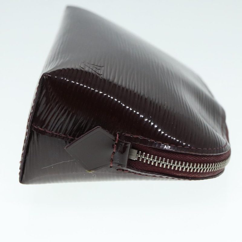 Louis Vuitton Epi Electric Pochette Cosmetic Pouch Prune M40645  89837 - Image 3