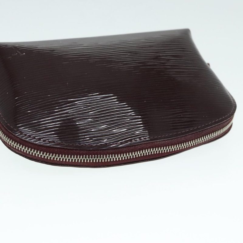 Louis Vuitton Epi Electric Pochette Cosmetic Pouch Prune M40645  89837 - Image 5