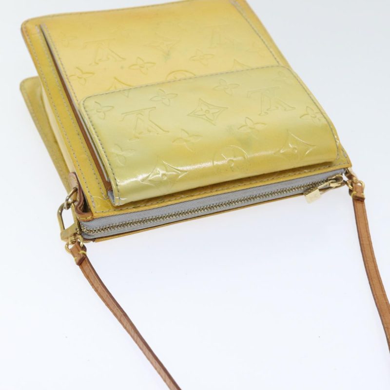 Louis Vuitton Monogram Vernis Motto Accessory Pouch Gris M91030  89849 - Image 6