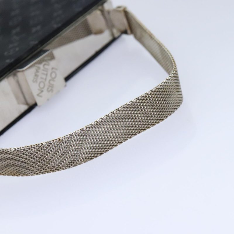 Louis Vuitton Monogram Satin Anju GM Hand Bag Black M92100  89851 - Image 7