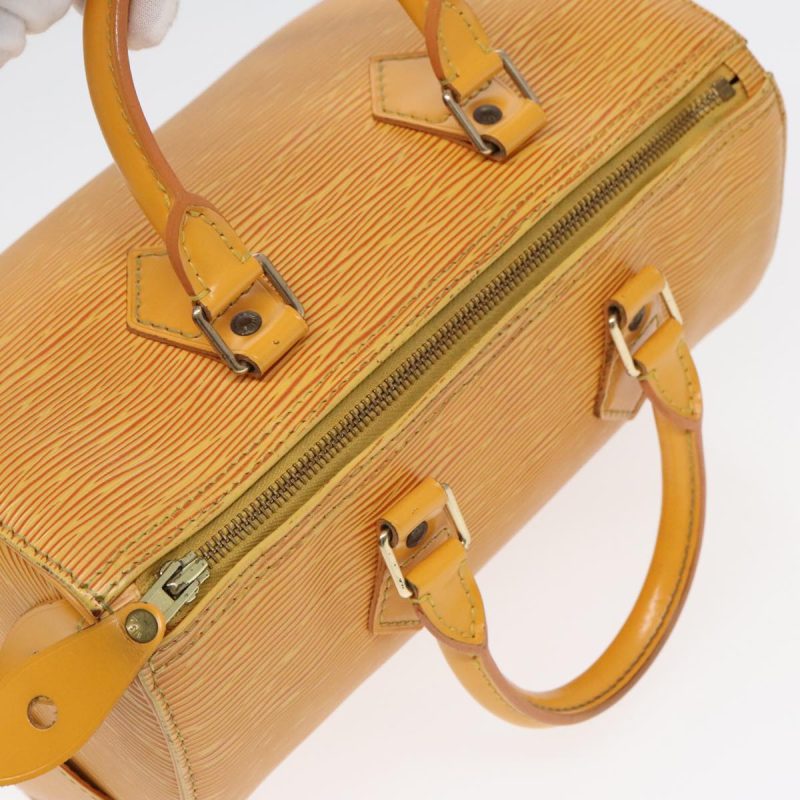 Louis Vuitton Epi Speedy 25 Hand Bag Tassili Yellow M43019  89854 - Image 6