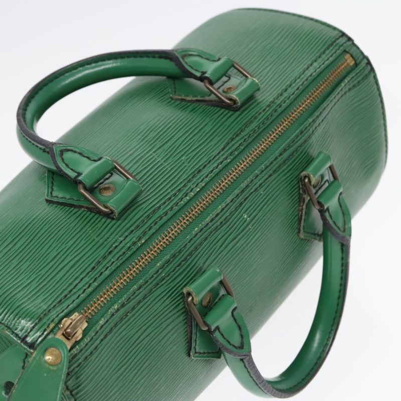 Louis Vuitton Epi Speedy 25 Hand Bag Borneo Green M43014  89855 - Image 6