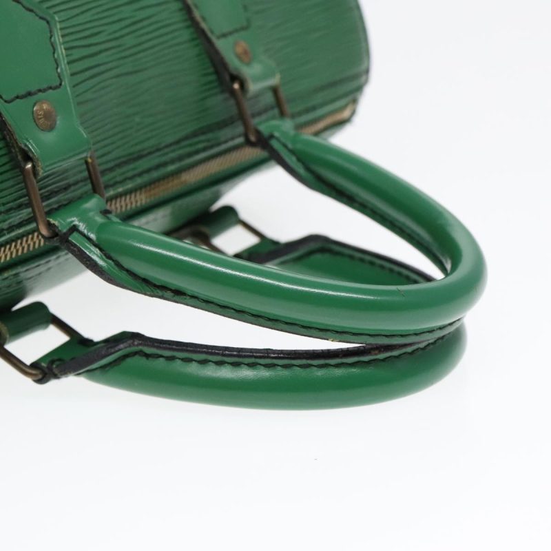 Louis Vuitton Epi Speedy 25 Hand Bag Borneo Green M43014  89855 - Image 7