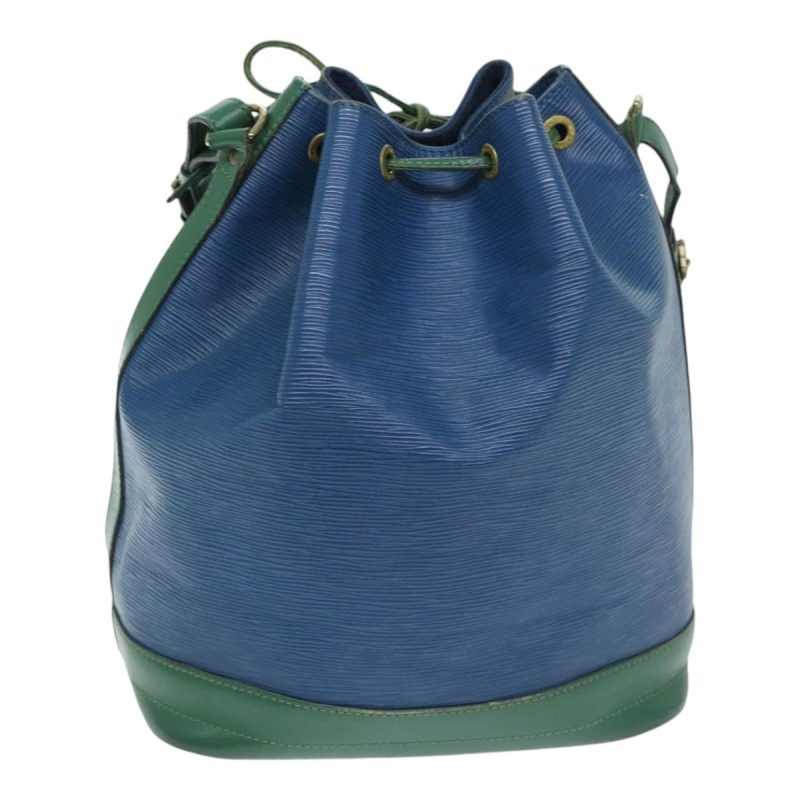Louis Vuitton Epi Noe Shoulder Bag Bicolor Green Blue M44044  89861 - Image 2