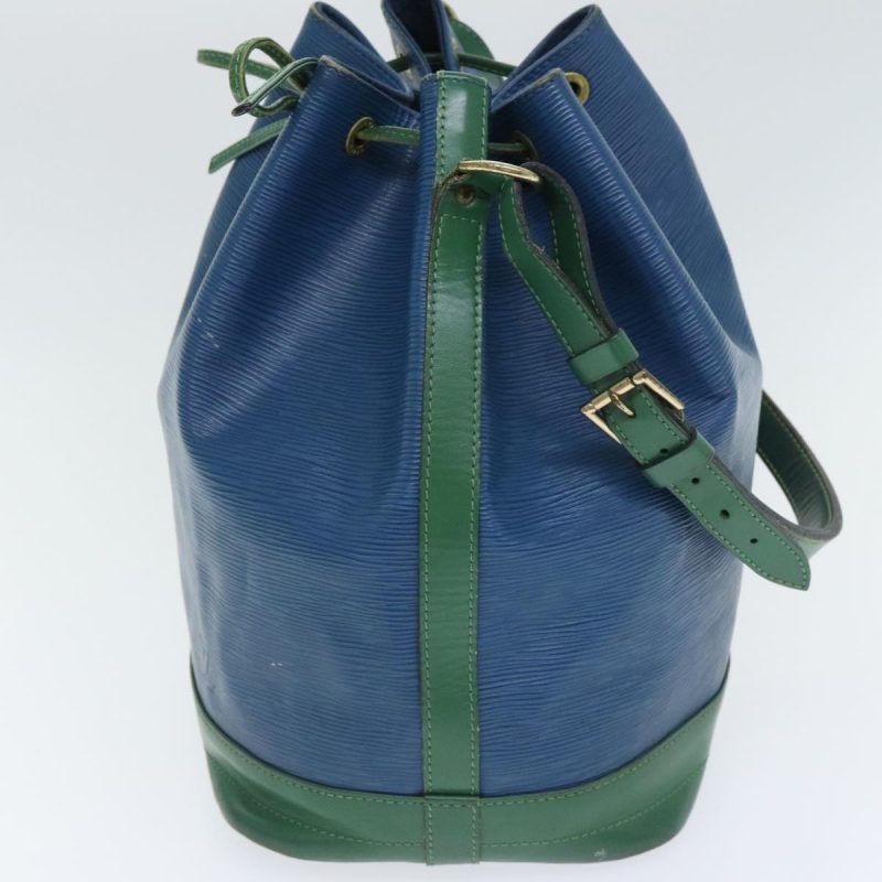Louis Vuitton Epi Noe Shoulder Bag Bicolor Green Blue M44044  89861 - Image 3