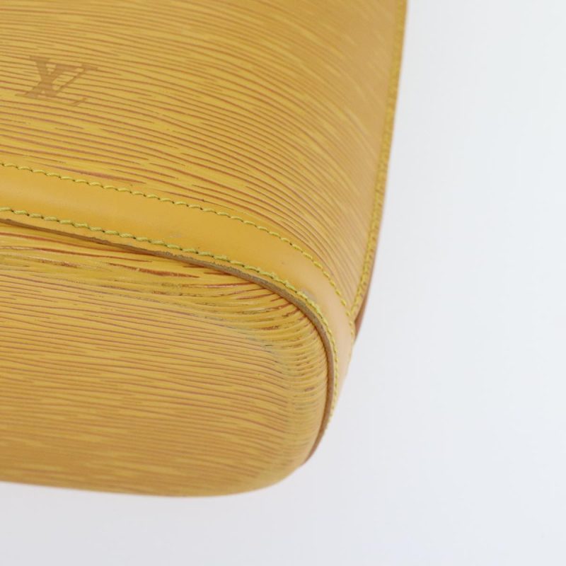 Louis Vuitton Epi Lussac Shoulder Bag Yellow M52289  89863 - Image 9