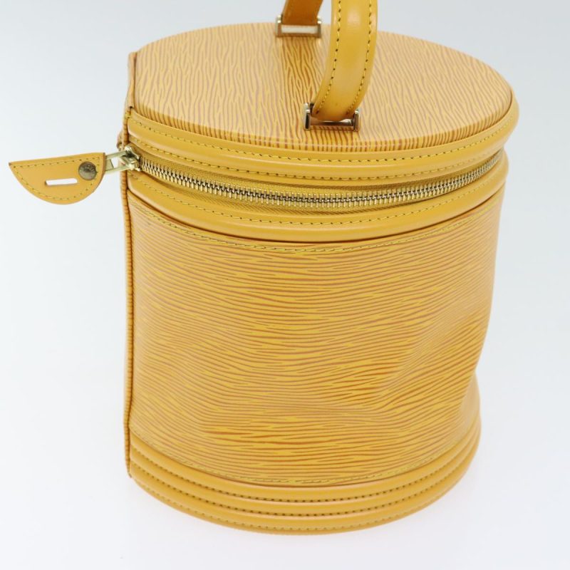 Louis Vuitton Epi Cannes Hand Bag Yellow M48039  89868 - Image 4