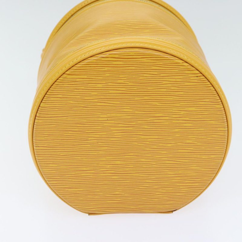 Louis Vuitton Epi Cannes Hand Bag Yellow M48039  89868 - Image 5