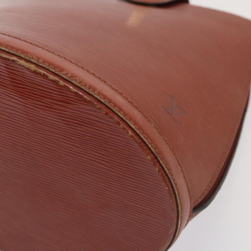 Louis Vuitton Epi Cluny Shoulder Bag Brown M52253  89869 - Image 9