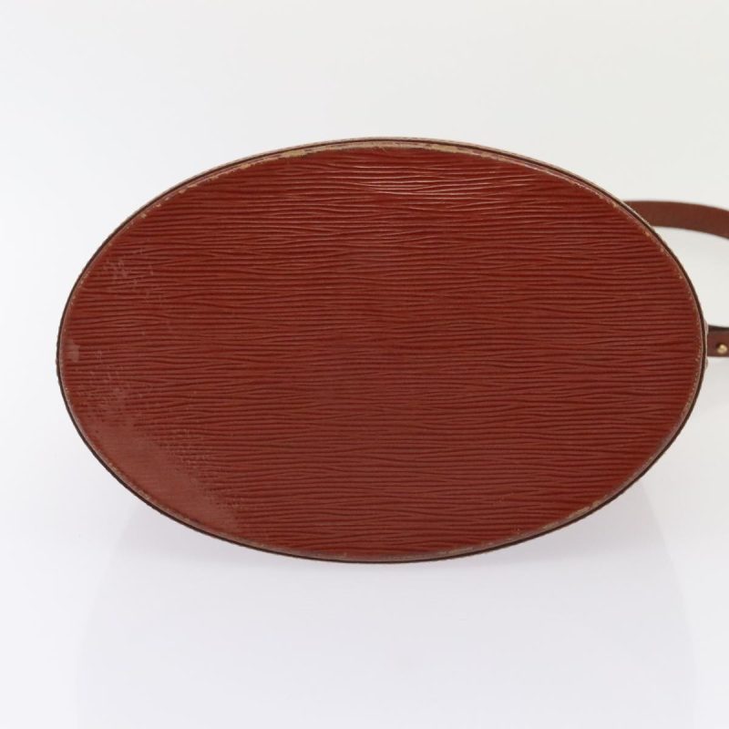 Louis Vuitton Epi Cluny Shoulder Bag Brown M52253  89869 - Image 5