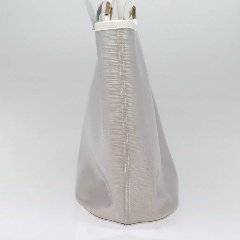 Louis Vuitton Epi Plage Lagoon Bay Tote Bag White Clear M92151  89870 - Image 3