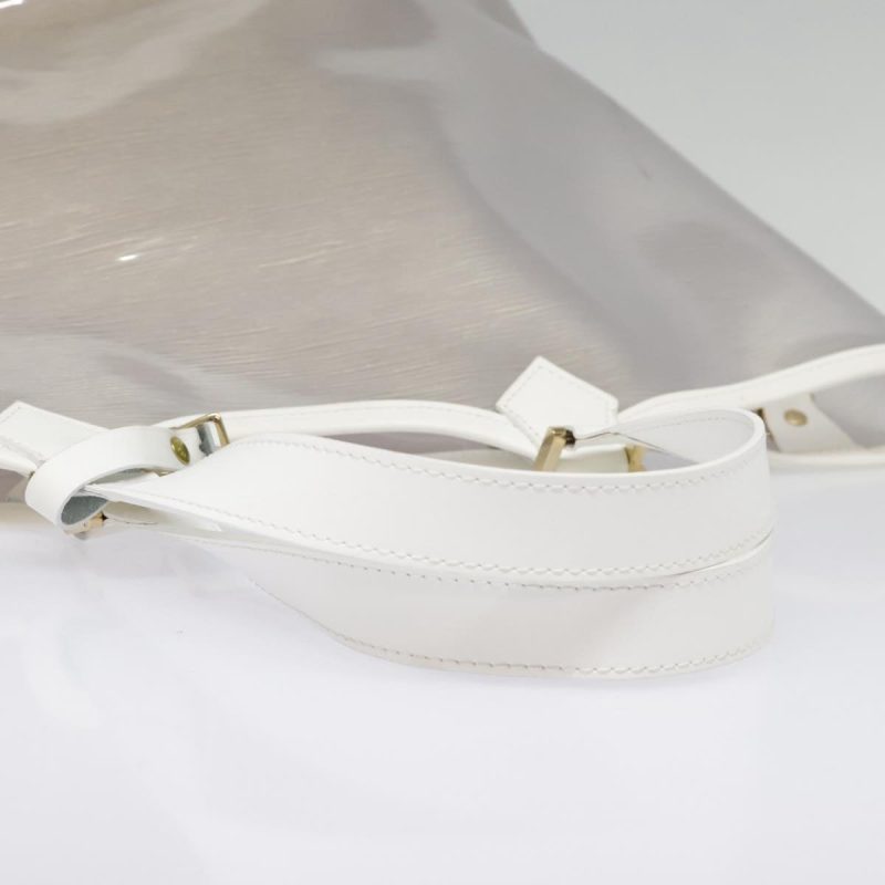 Louis Vuitton Epi Plage Lagoon Bay Tote Bag White Clear M92151  89870 - Image 7