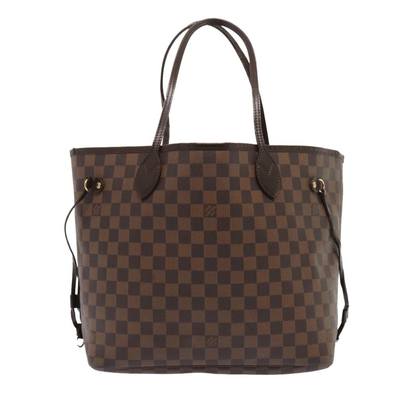 Louis Vuitton Damier Ebene Neverfull MM Tote Bag N51105  89886 - Image 2