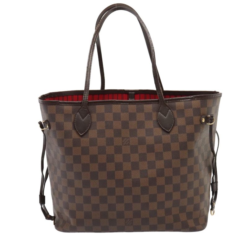 Louis Vuitton Damier Ebene Neverfull MM Tote Bag N51105  89886 - Image 3