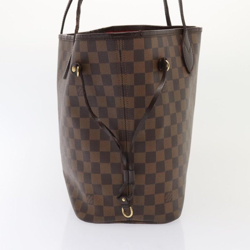 Louis Vuitton Damier Ebene Neverfull MM Tote Bag N51105  89886 - Image 5