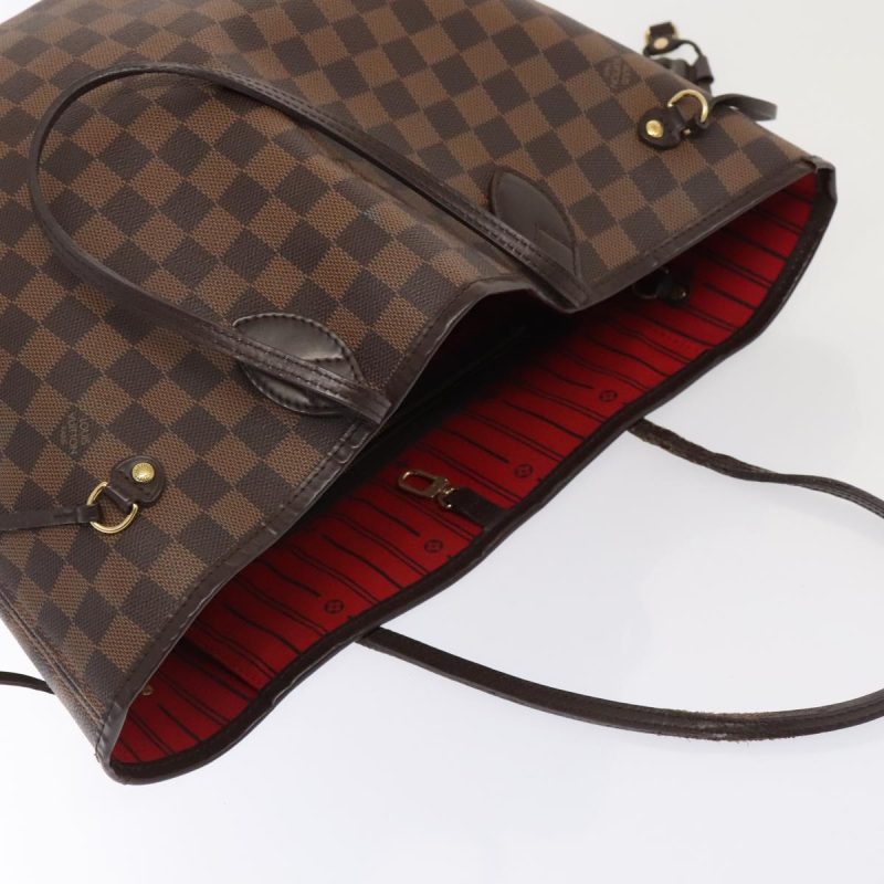 Louis Vuitton Damier Ebene Neverfull MM Tote Bag N51105  89886 - Image 6