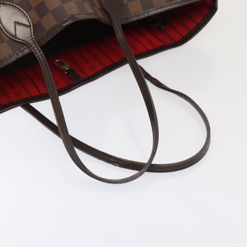 Louis Vuitton Damier Ebene Neverfull MM Tote Bag N51105  89886 - Image 7