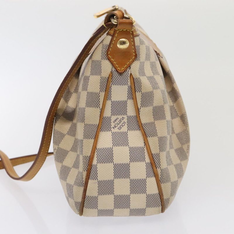 Louis Vuitton Damier Azur Siracusa PM Shoulder Bag N41113  89899 - Image 3