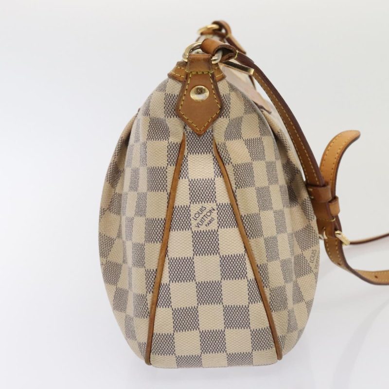 Louis Vuitton Damier Azur Siracusa PM Shoulder Bag N41113  89899 - Image 4