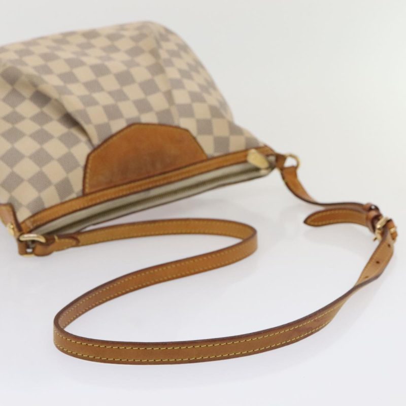 Louis Vuitton Damier Azur Siracusa PM Shoulder Bag N41113  89899 - Image 7