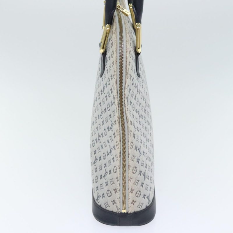 Louis Vuitton Monogram Mini Alma Haut Hand Bag Blue M92202  89900 - Image 3