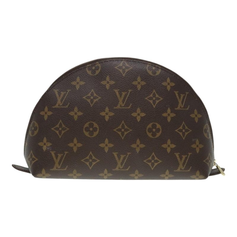 Louis Vuitton Monogram Trousse Demi Ronde Cosmetic Pouch M47520  89921 - Image 3