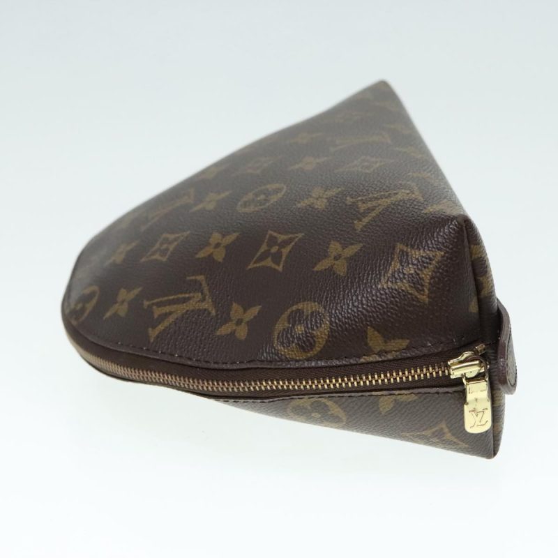 Louis Vuitton Monogram Trousse Demi Ronde Cosmetic Pouch M47520  89921 - Image 5