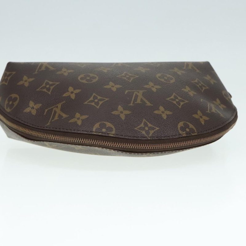 Louis Vuitton Monogram Trousse Demi Ronde Cosmetic Pouch M47520  89921 - Image 6