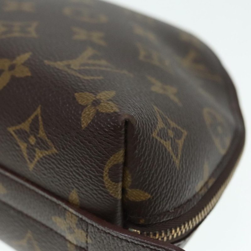 Louis Vuitton Monogram Trousse Demi Ronde Cosmetic Pouch M47520  89921 - Image 8