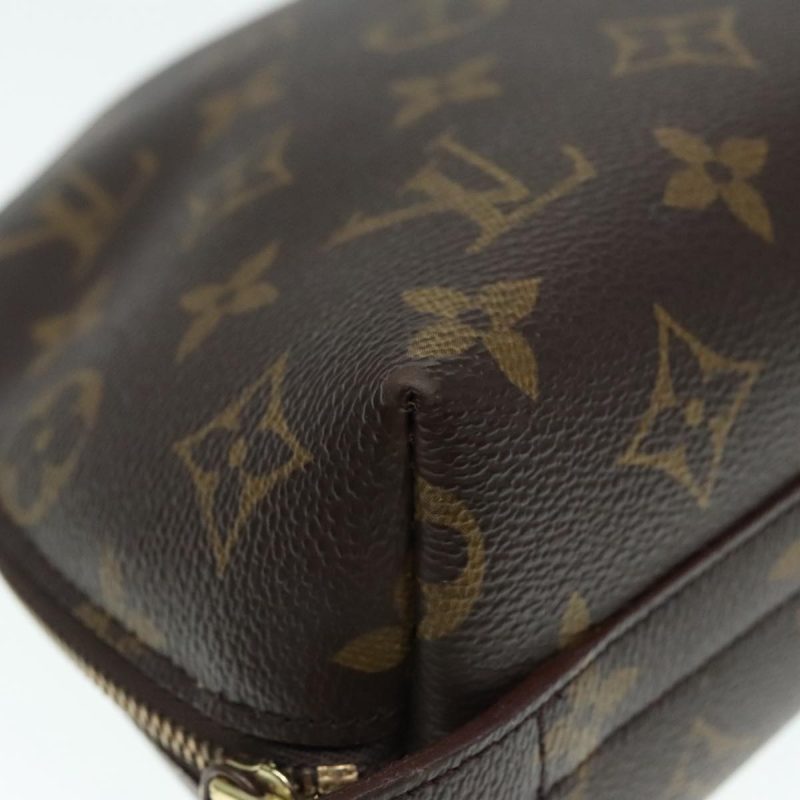 Louis Vuitton Monogram Trousse Demi Ronde Cosmetic Pouch M47520  89921 - Image 9