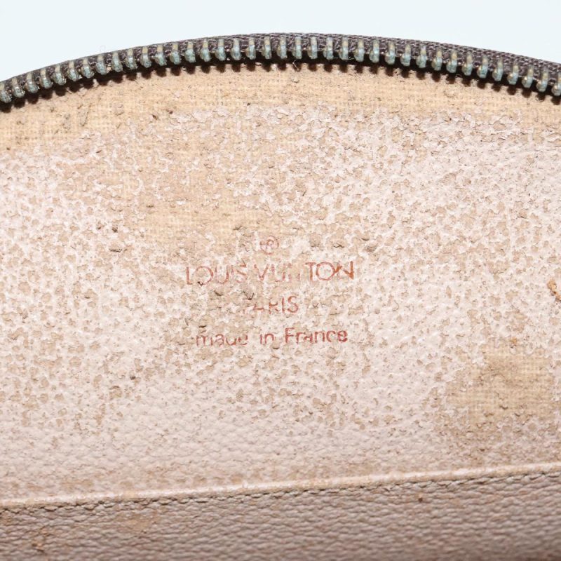 Louis Vuitton Monogram Trousse Demi Ronde Cosmetic Pouch M47520  89922 - Image 9