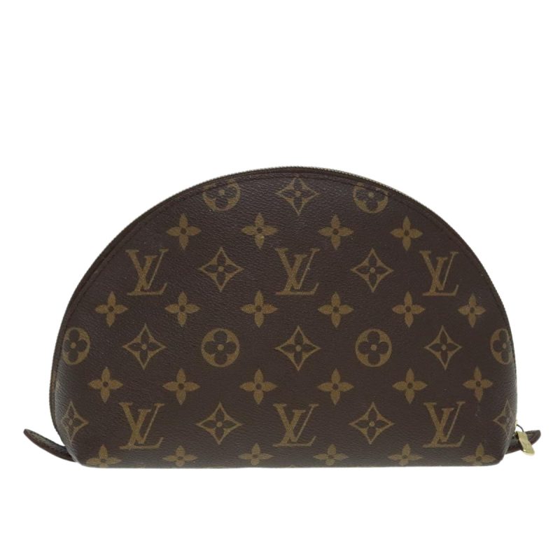 Louis Vuitton Monogram Trousse Demi Ronde Cosmetic Pouch M47520  89922 - Image 2