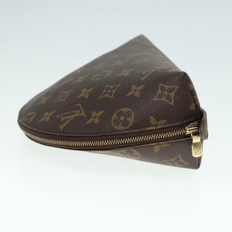 Louis Vuitton Monogram Trousse Demi Ronde Cosmetic Pouch M47520  89922 - Image 4