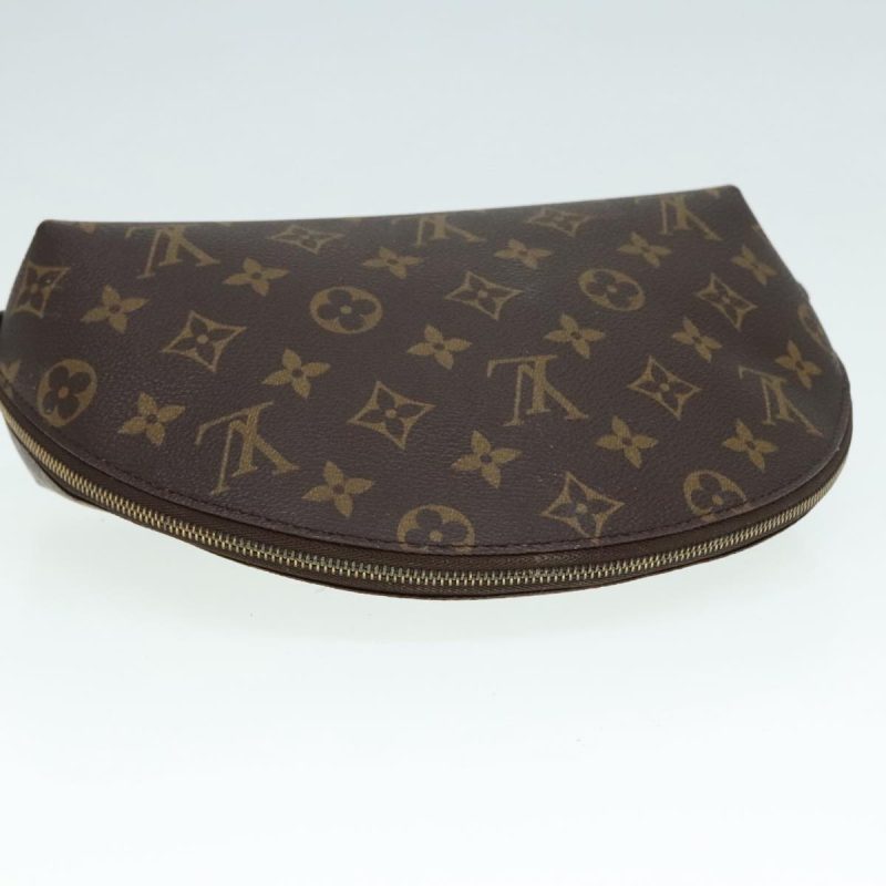 Louis Vuitton Monogram Trousse Demi Ronde Cosmetic Pouch M47520  89922 - Image 5