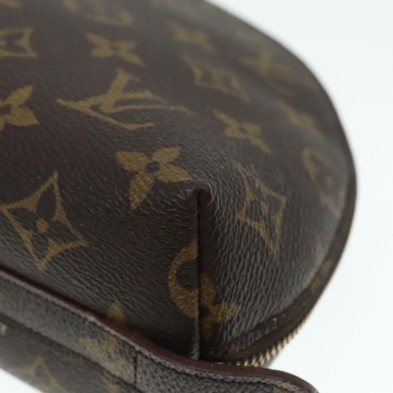 Louis Vuitton Monogram Trousse Demi Ronde Cosmetic Pouch M47520  89922 - Image 7