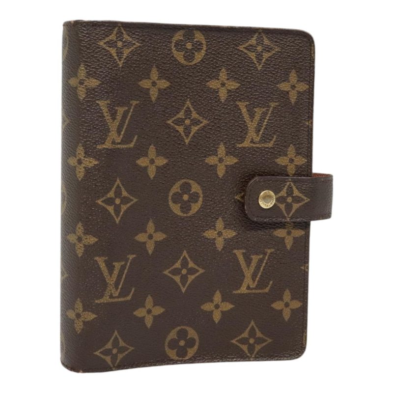 Louis Vuitton Monogram Agenda MM Day Planner Cover R20105  89930