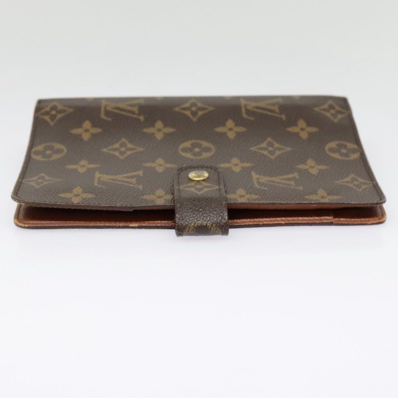 Louis Vuitton Monogram Agenda MM Day Planner Cover R20105  89930 - Image 4