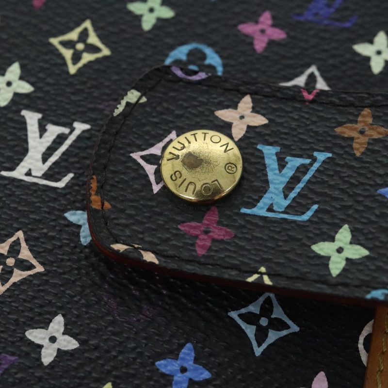 Louis Vuitton Multicolor Agenda GM Day Planner Cover Black R20893  89931A - Image 6