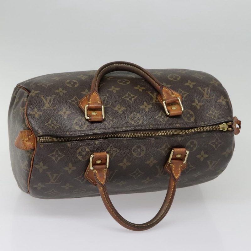 Louis Vuitton Monogram Speedy 30 Hand Bag M41526  89939 - Image 7