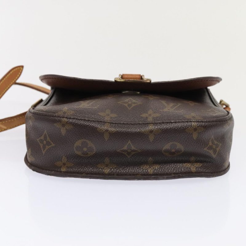 Louis Vuitton Monogram Saint Cloud MM Shoulder Bag M51243  89944 - Image 5