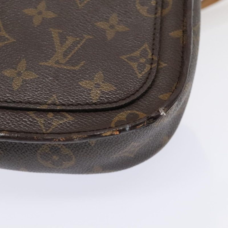 Louis Vuitton Monogram Saint Cloud MM Shoulder Bag M51243  89944 - Image 8